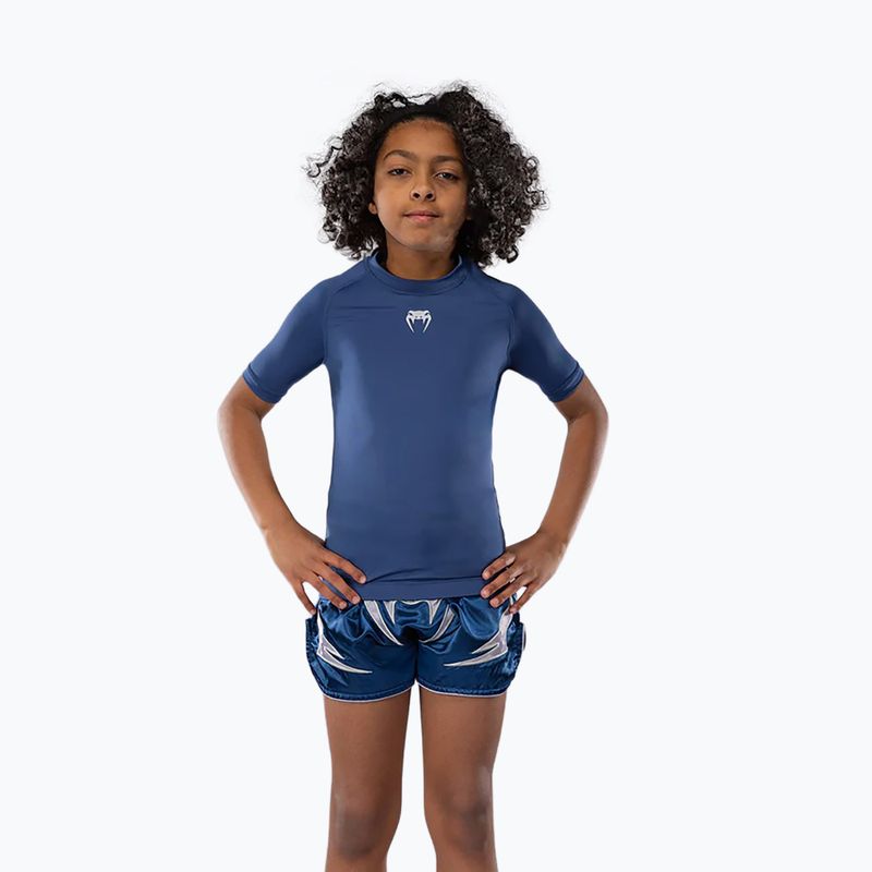 Detské tričko Venum Contender Rashguards Jr royal blue 2
