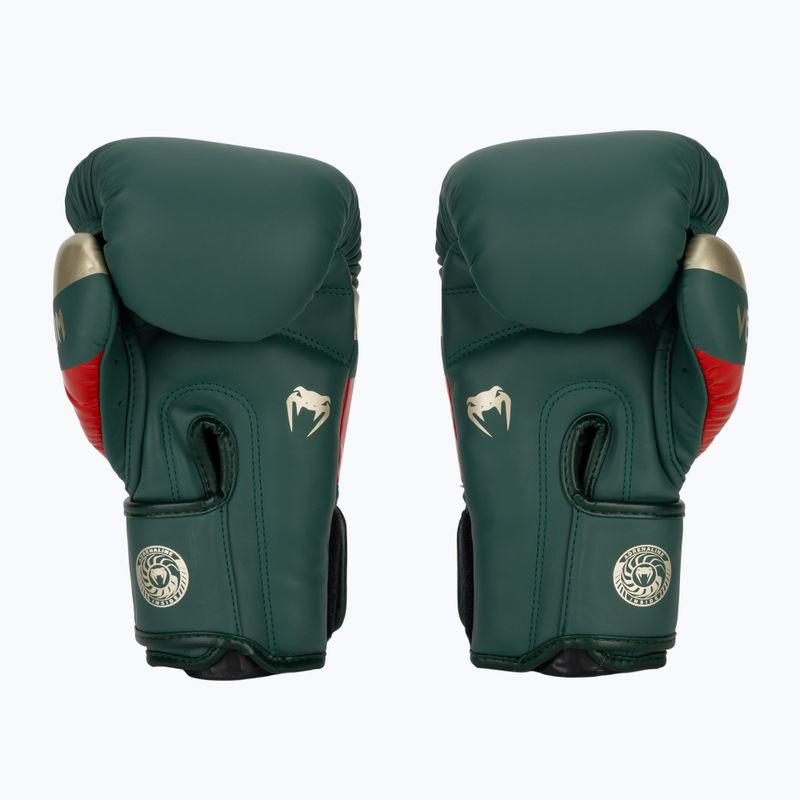 Zelené boxerské rukavice Venum Elite 3