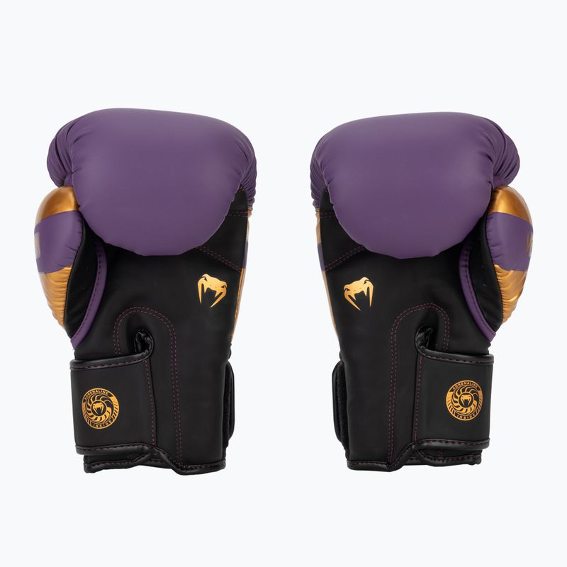 Tmavo fialové boxerské rukavice Venum Elite 3
