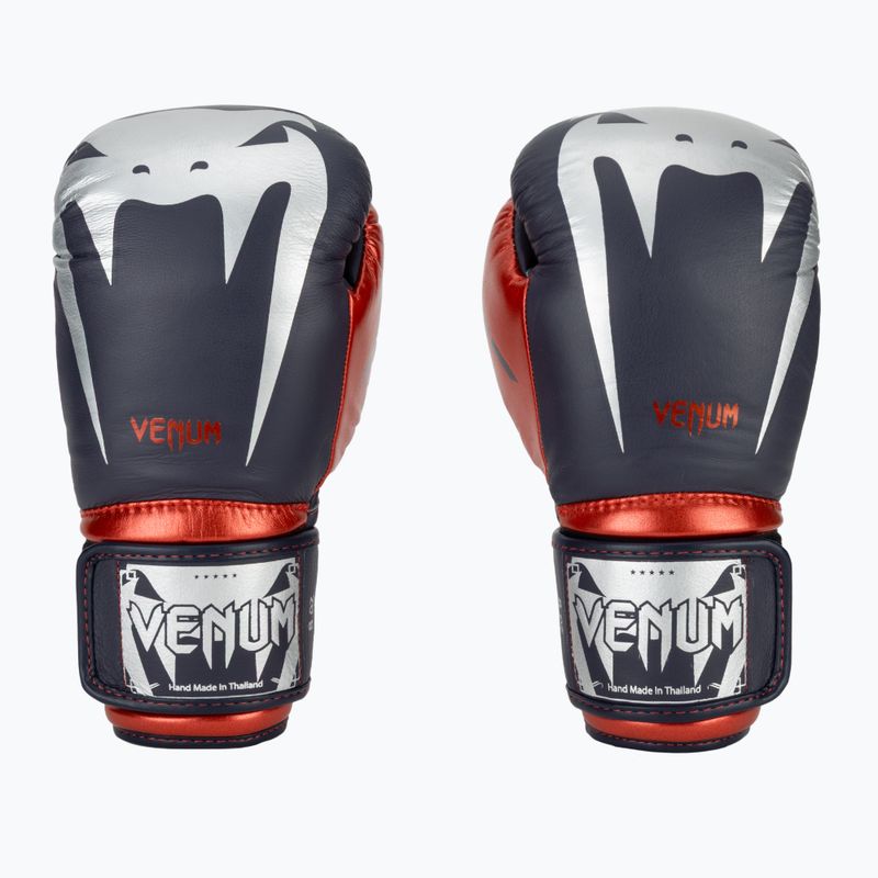 Venum Giant 3.0 boxerské rukavice námornícka modrá/červená 2