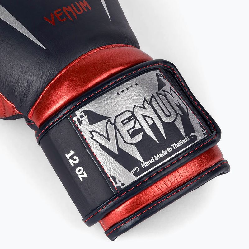 Venum Giant 3.0 boxerské rukavice námornícka modrá/červená 3