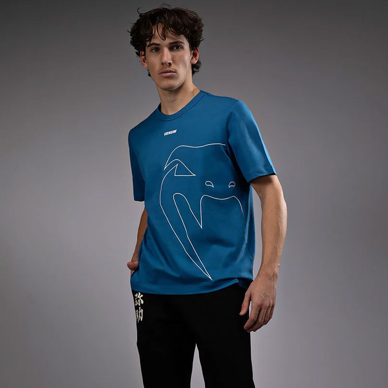 Pánske tričko Venum Giant Connect Misty Blue 3
