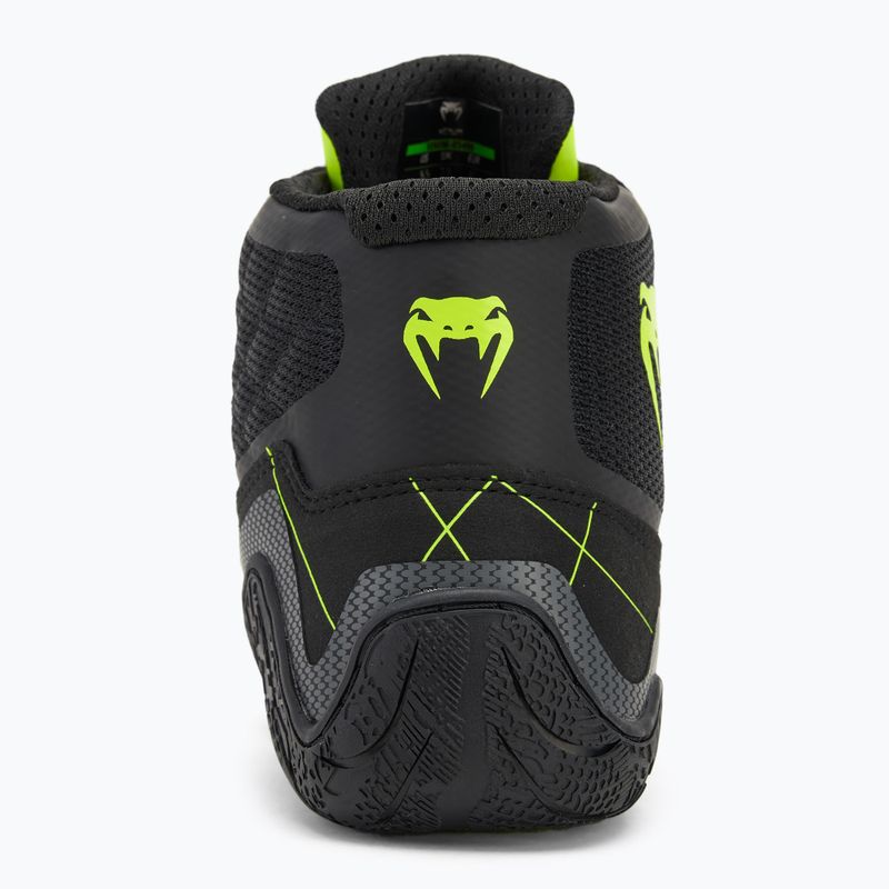 Boxerské topánky Venum Training Camp 4.0 Wrestling black/neo green 6