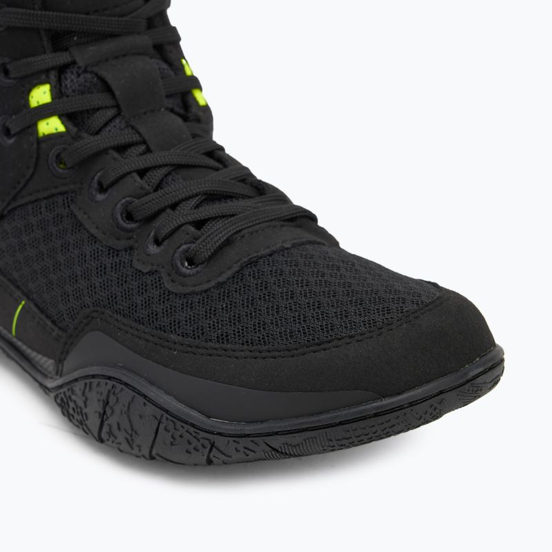 Boxerské topánky Venum Training Camp 4.0 Wrestling black/neo green 7