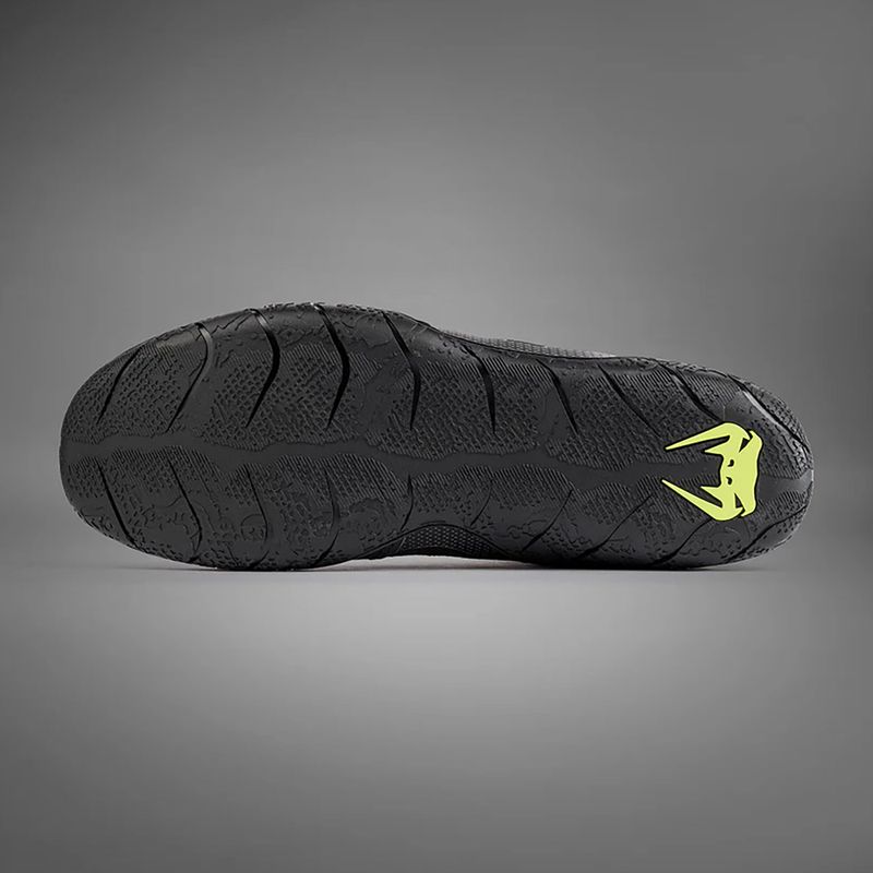 Boxerské topánky Venum Training Camp 4.0 Wrestling black/neo green 7