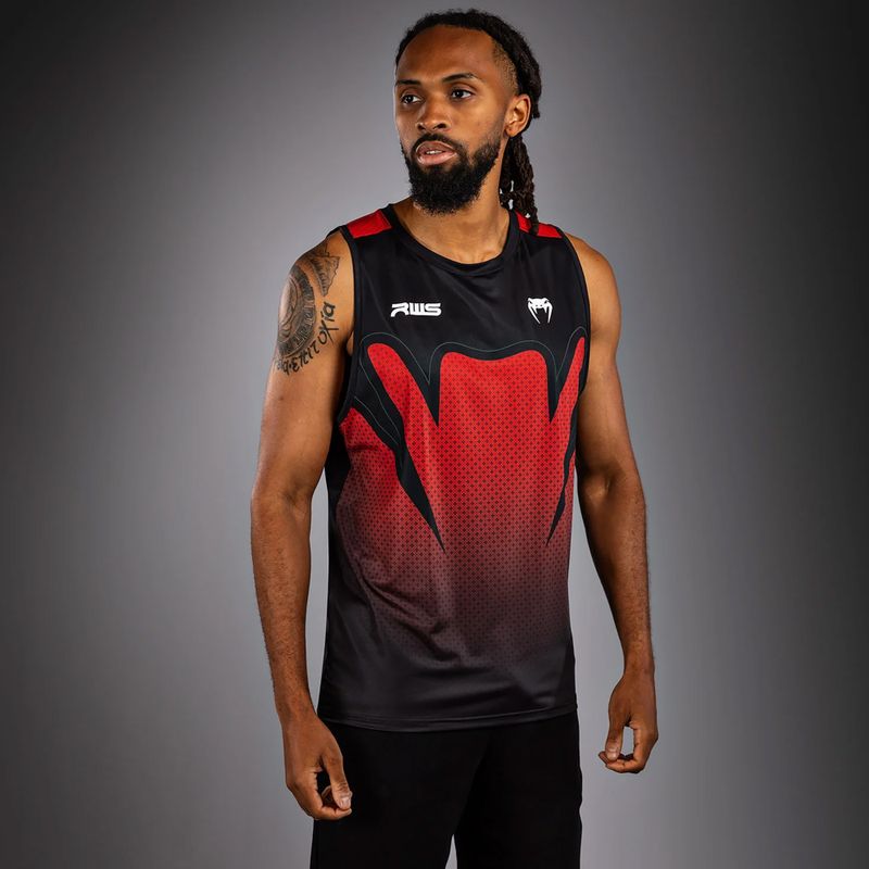 Pánske tričko Venum x RWS 2.0 Dry-Tech Tank Top black/red 3