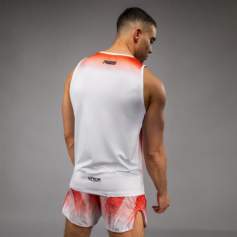 Pánske tričko Venum x RWS 2.0 Dry-Tech Tank Top white/red 2