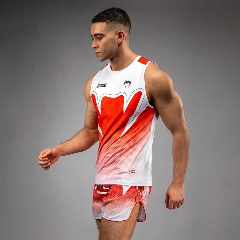 Pánske tričko Venum x RWS 2.0 Dry-Tech Tank Top white/red 4
