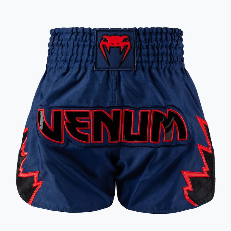 Pánske tréningové šortky Venum Inferno Muay Thai royal blue/red/black