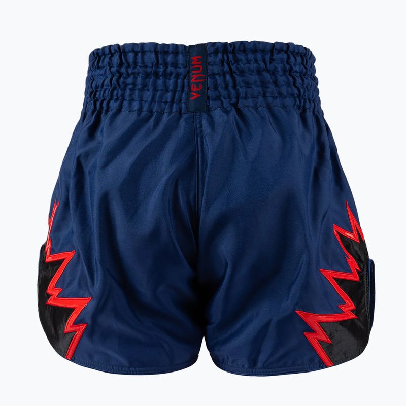 Pánske tréningové šortky Venum Inferno Muay Thai royal blue/red/black 2