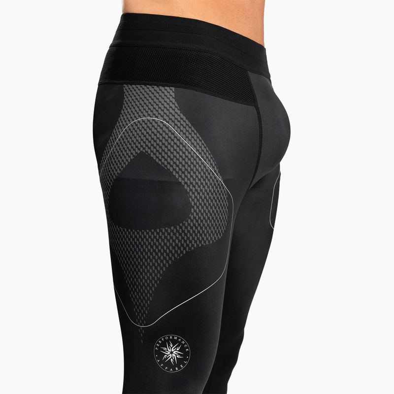 Pánske tréningové legíny Venum Nexus Spats black/silver 5