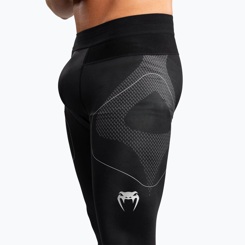 Pánske tréningové legíny Venum Nexus Spats black/silver 6