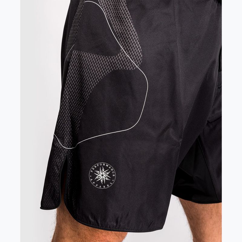 Pánske tréningové šortky Venum Nexus Fight black/silver 7