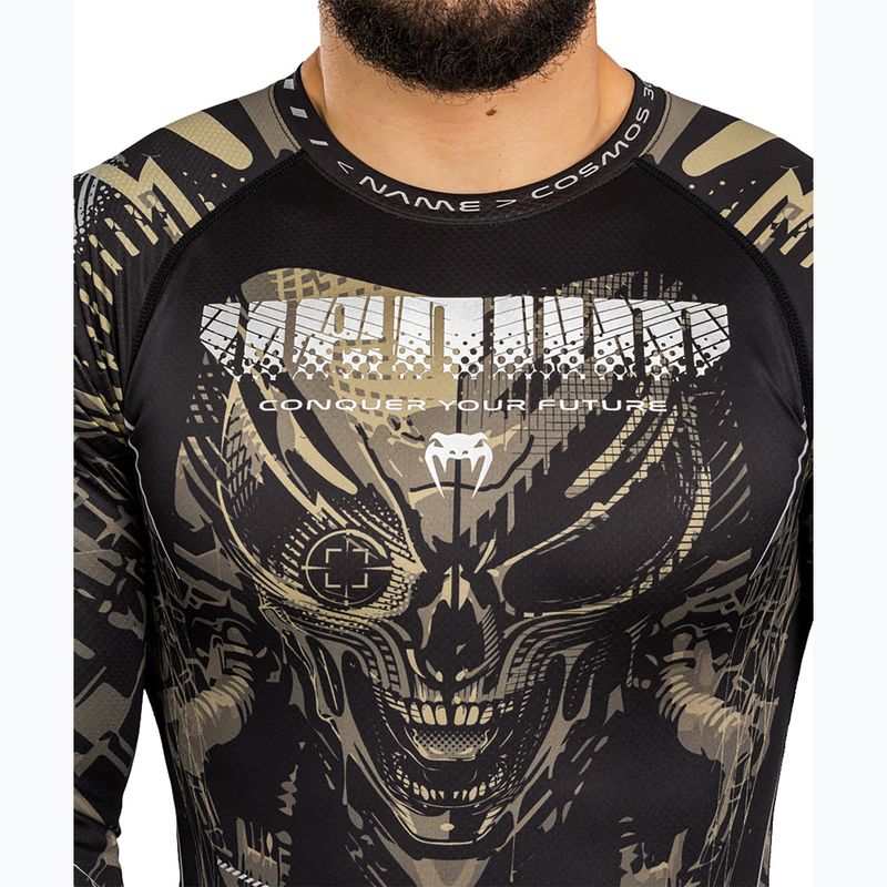 Pánsky rashguard longsleeve Venum Invader black/sand 6