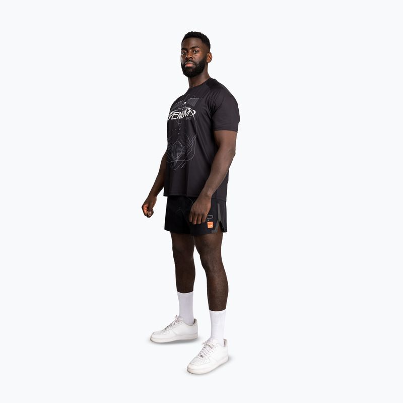 Pánske tričko Venum Eclipse Dry Tech black/ivory 2