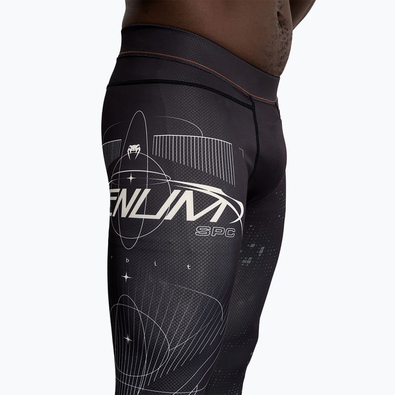 Pánske tréningové legíny Venum Eclipse Spats black/ivory 7