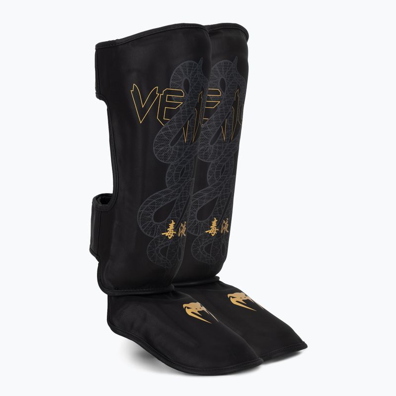 Chrániče holení a chodidiel Venum Serpenti black/silver/gold
