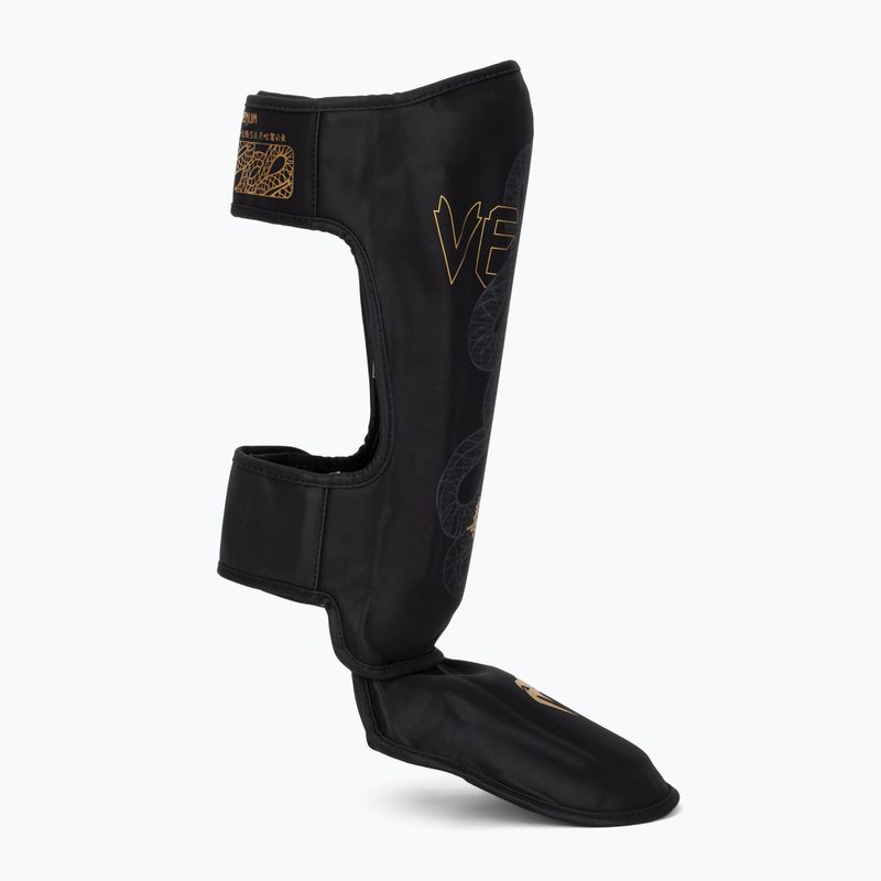 Chrániče holení a chodidiel Venum Serpenti black/silver/gold 2
