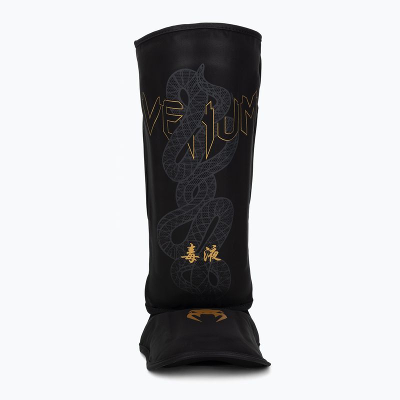 Chrániče holení a chodidiel Venum Serpenti black/silver/gold 4