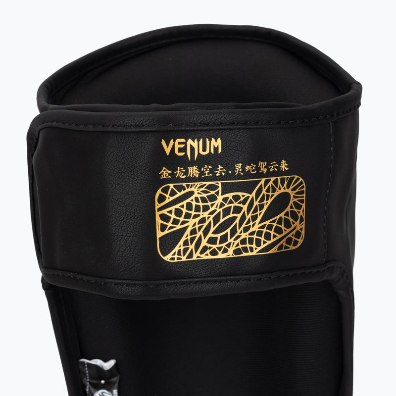 Chrániče holení a chodidiel Venum Serpenti black/silver/gold 7