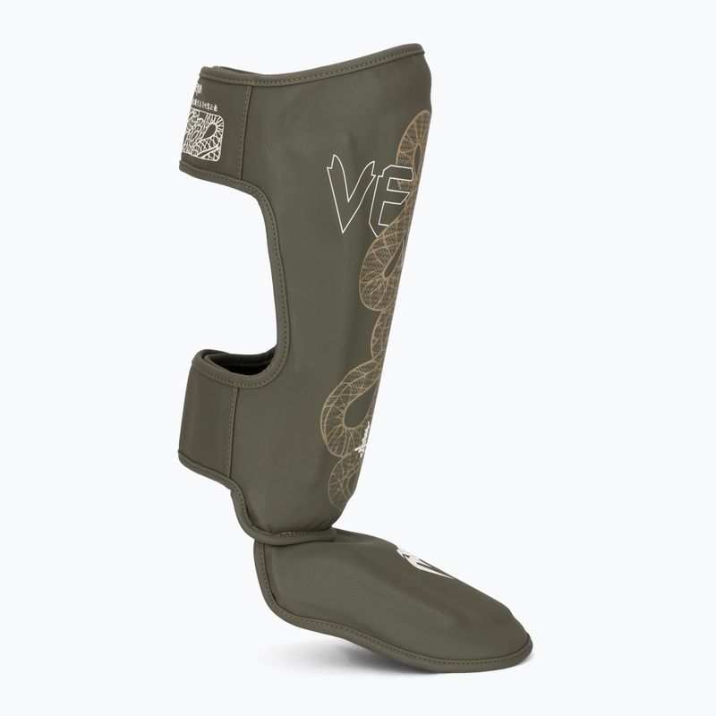 Chrániče holení a chodidiel Venum Serpenti khaki/bronze/ivory 2