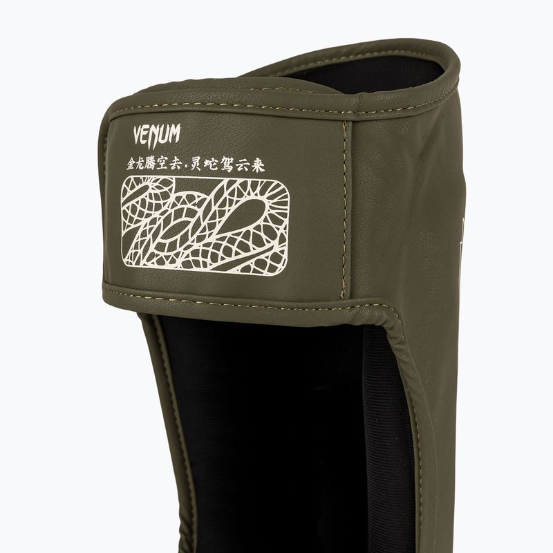Chrániče holení a chodidiel Venum Serpenti khaki/bronze/ivory 4