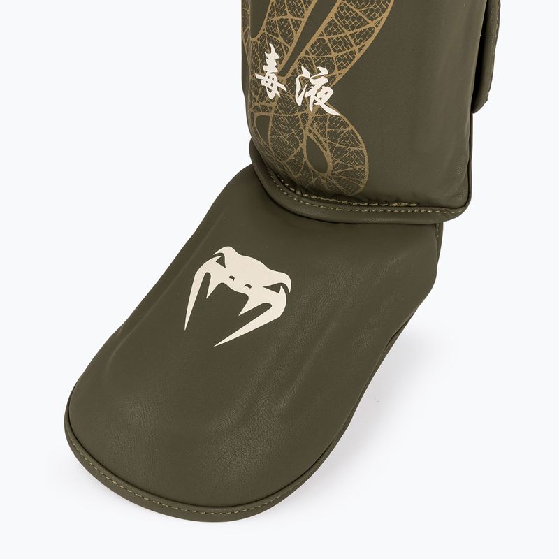 Chrániče holení a chodidiel Venum Serpenti khaki/bronze/ivory 5