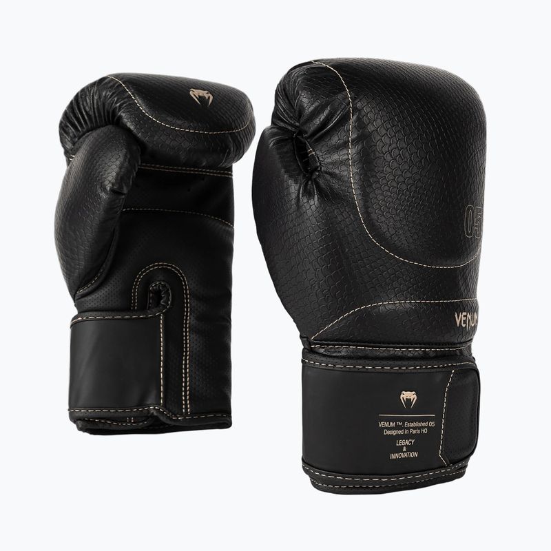 Boxerské rukavice Venum Impact Evo Scales Boxing black 3