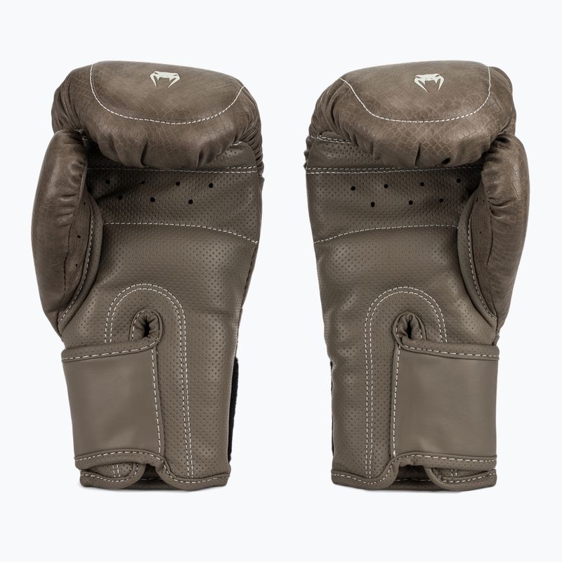 Boxerské rukavice Venum Impact Evo Scales Boxing brown 3