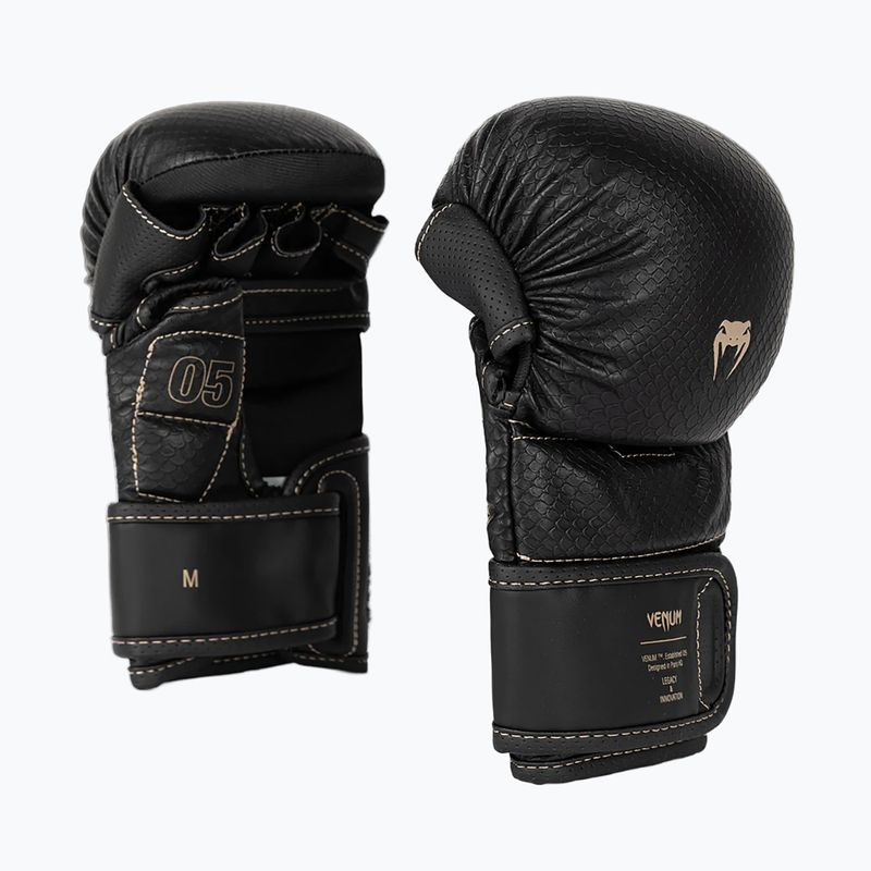 Sparringové rukavice MMA Venum Impact Evo Scales MMA black 2