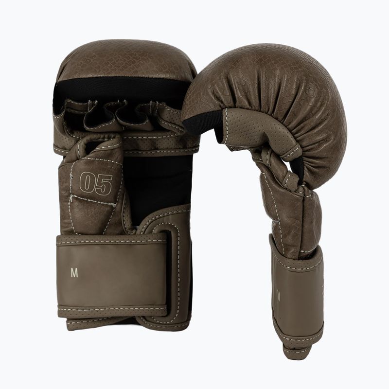 Sparingové MMA rukavice Venum Impact Evo Scales MMA brown 4