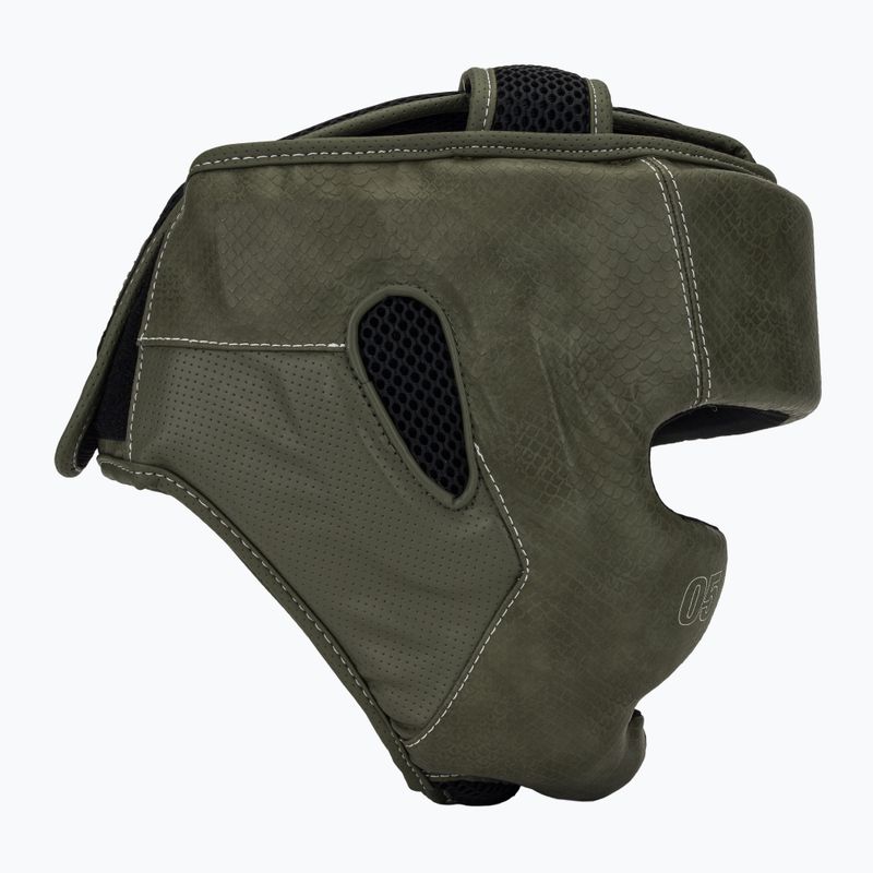 Boxerská prilba Venum Impact Evo Scales Headgear army green 2