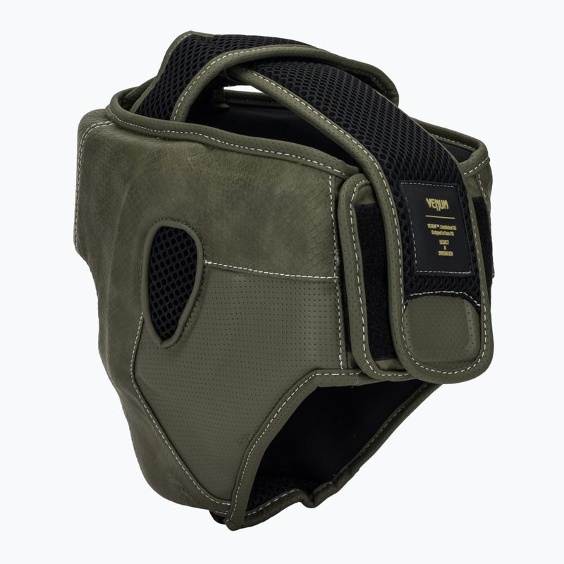 Boxerská prilba Venum Impact Evo Scales Headgear army green 3