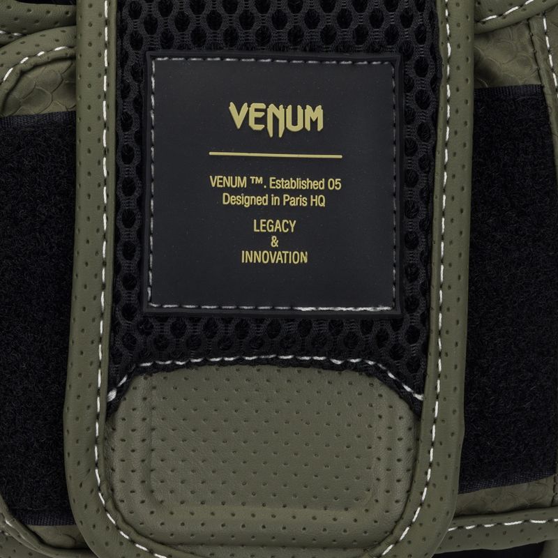Boxerská prilba Venum Impact Evo Scales Headgear army green 5