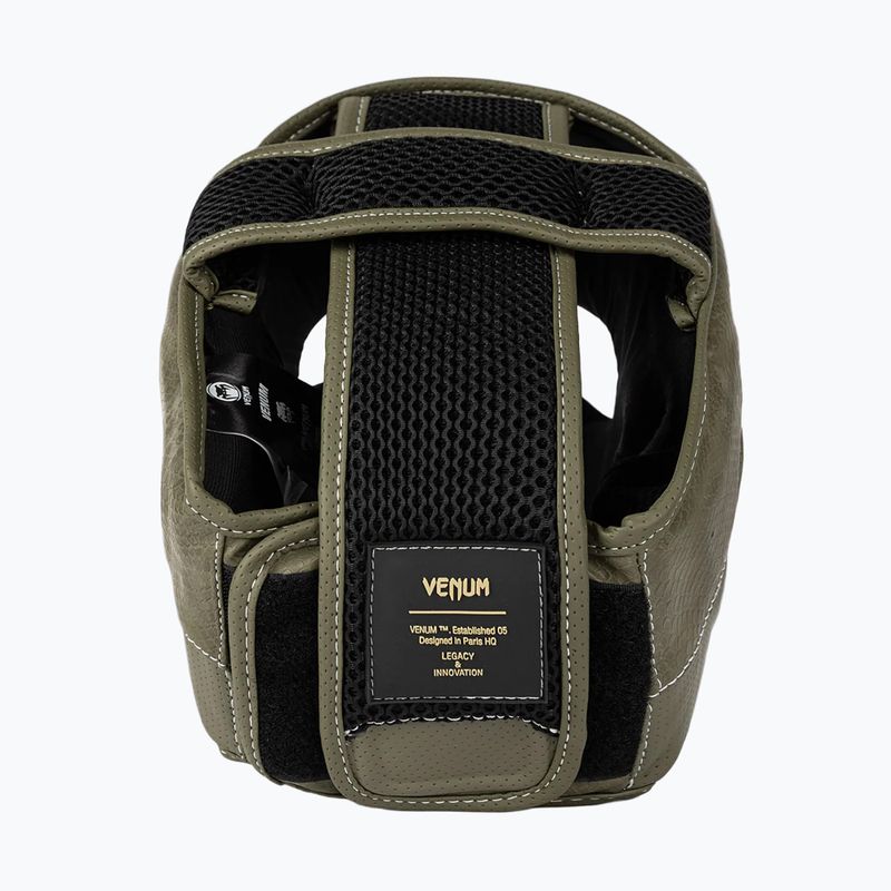 Boxerská prilba Venum Impact Evo Scales Headgear army green 2