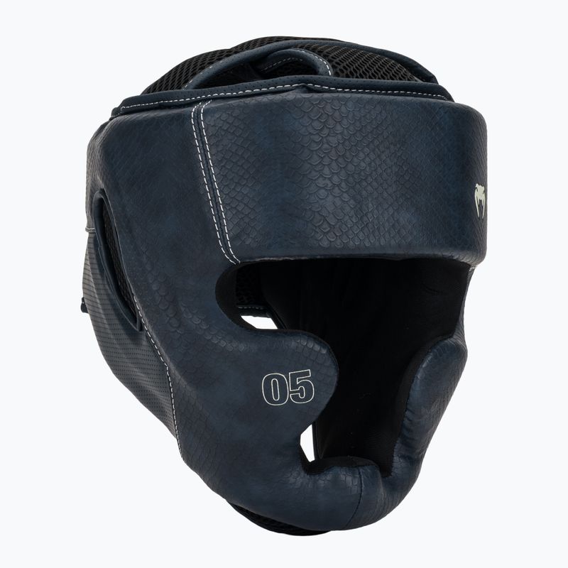 Boxerská prilba Venum Impact Evo Scales Headgear midnight blue