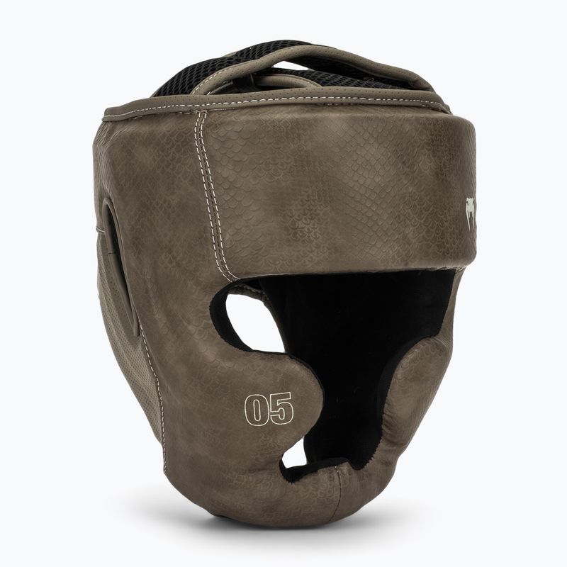 Boxerská prilba Venum Impact Evo Scales Headgear brown