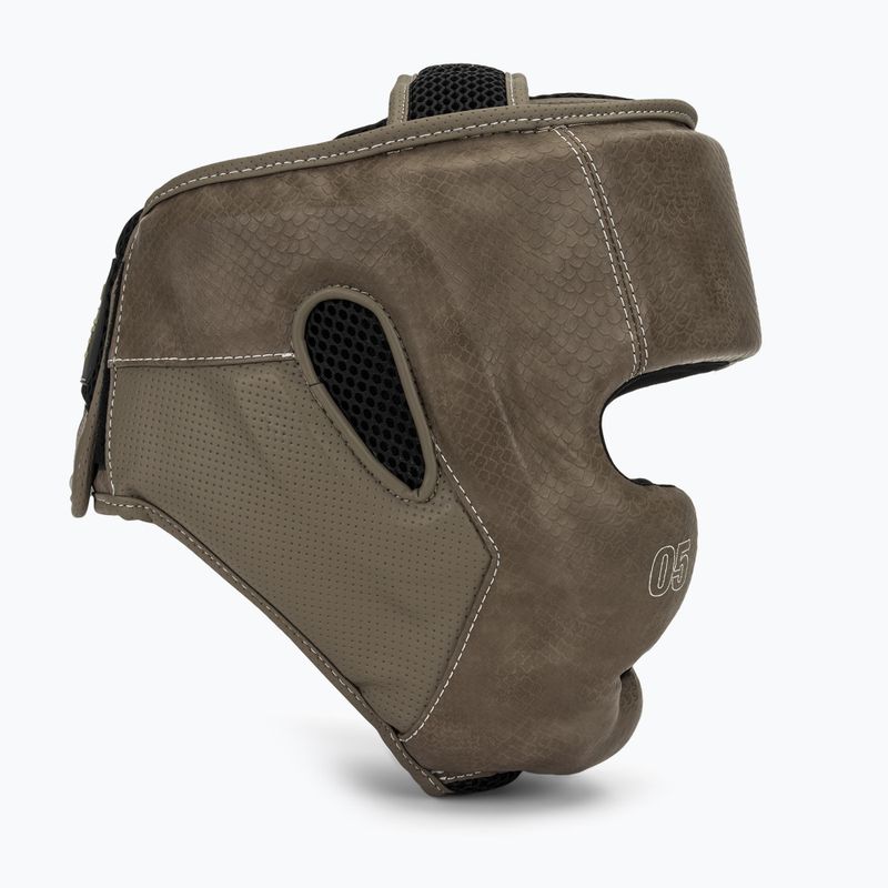 Boxerská prilba Venum Impact Evo Scales Headgear brown 2