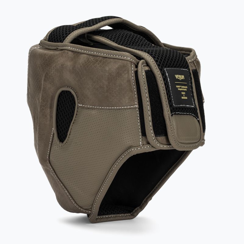 Boxerská prilba Venum Impact Evo Scales Headgear brown 3