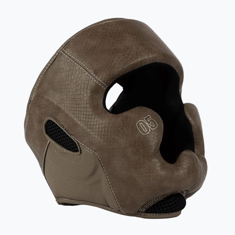 Boxerská prilba Venum Impact Evo Scales Headgear brown 2