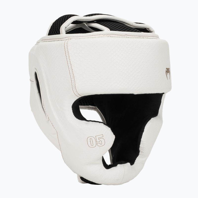 Boxerský chránič hlavy Venum Impact Evo Scales Headgear ivory