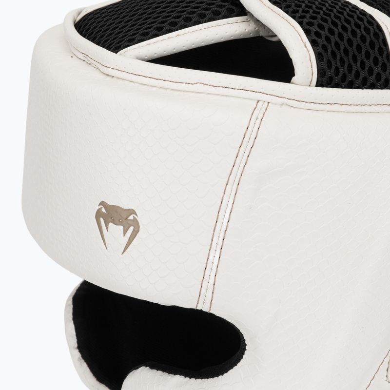 Boxerský chránič hlavy Venum Impact Evo Scales Headgear ivory 4