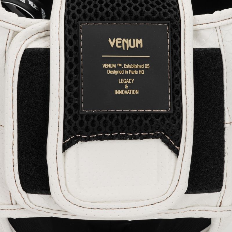 Boxerský chránič hlavy Venum Impact Evo Scales Headgear ivory 5