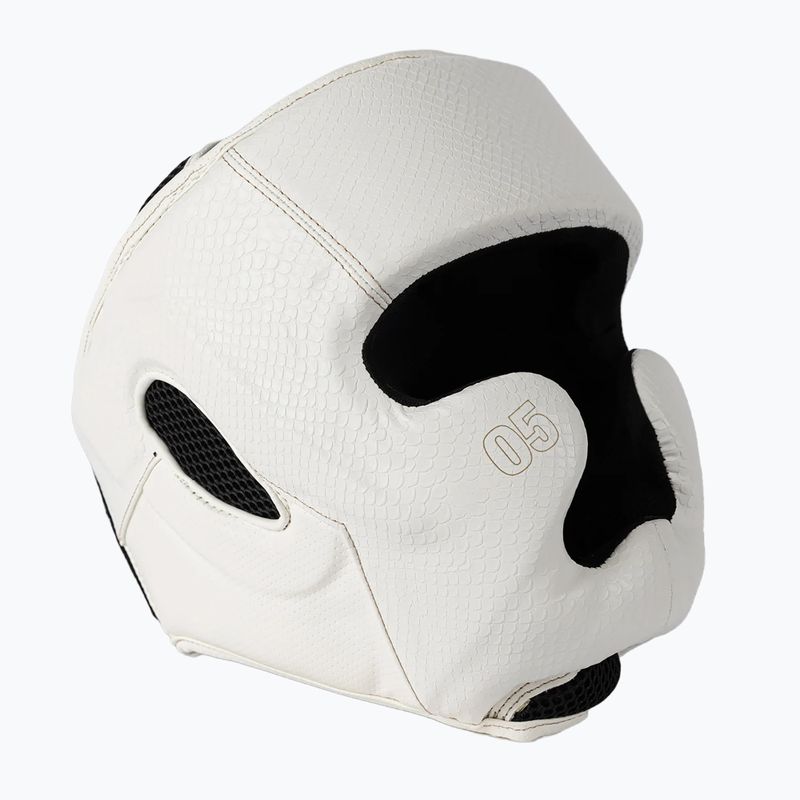Boxerský chránič hlavy Venum Impact Evo Scales Headgear ivory 2