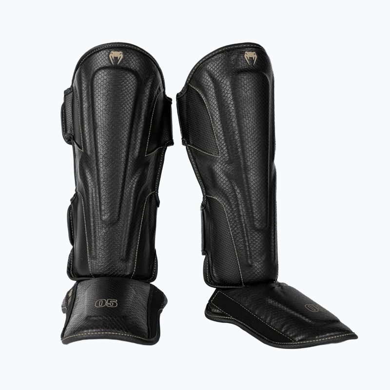 Chrániče holení a chodidiel Venum Impact Evo Scales Shinguards black 2