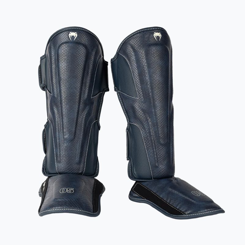 Chrániče holení a chodidiel Venum Impact Evo Scales Shinguards midnight blue 2
