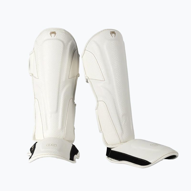 Chrániče holení a chodidiel Venum Impact Evo Scales Shinguards ivory 2