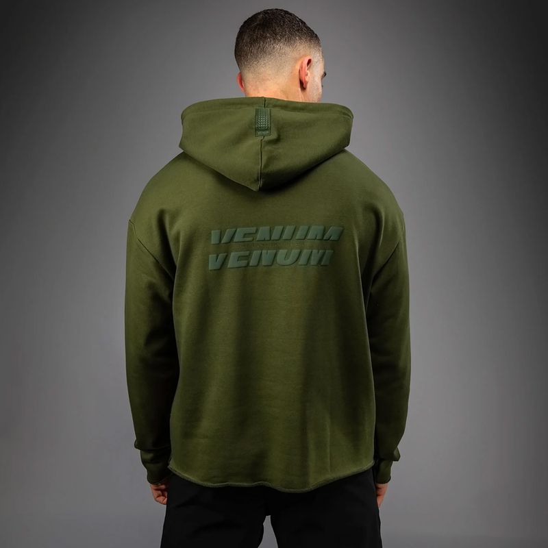 Pánska mikina Venum Divide Hoodie khaki 3