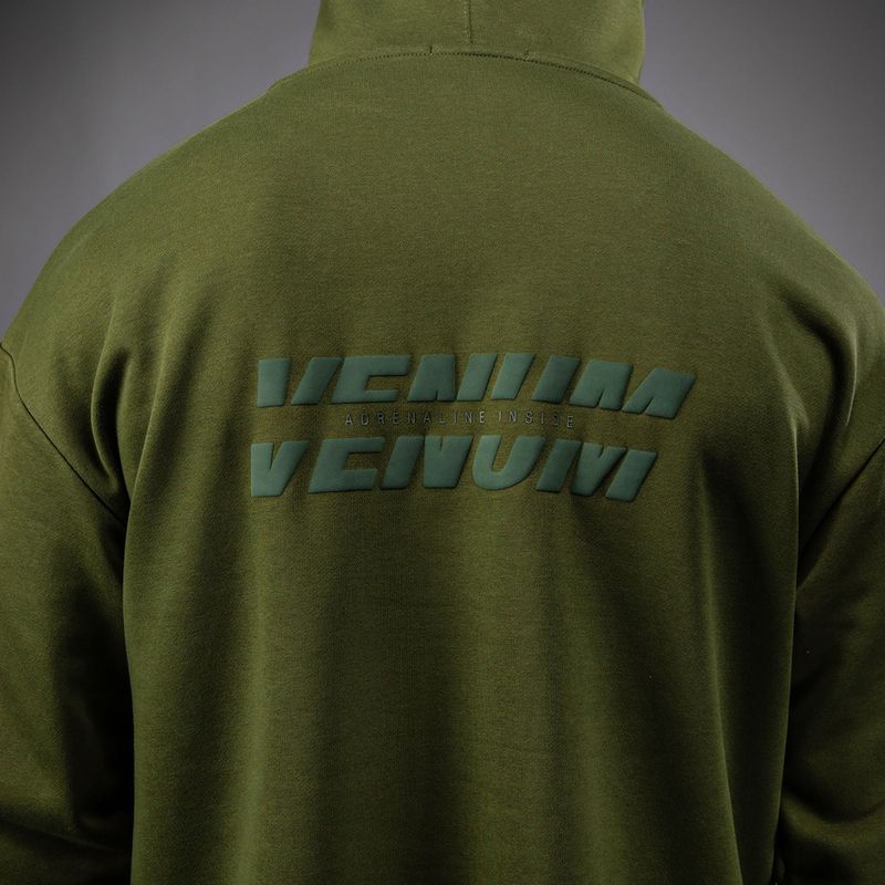 Pánska mikina Venum Divide Hoodie khaki 5