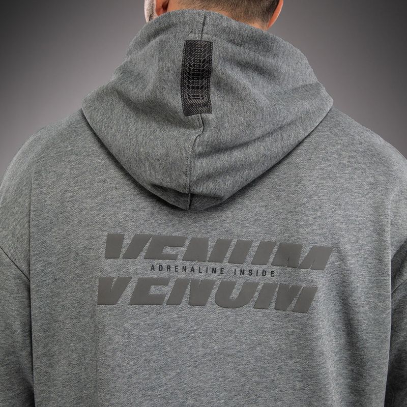 Pánska mikina Venum Divide Hoodie heather grey 6